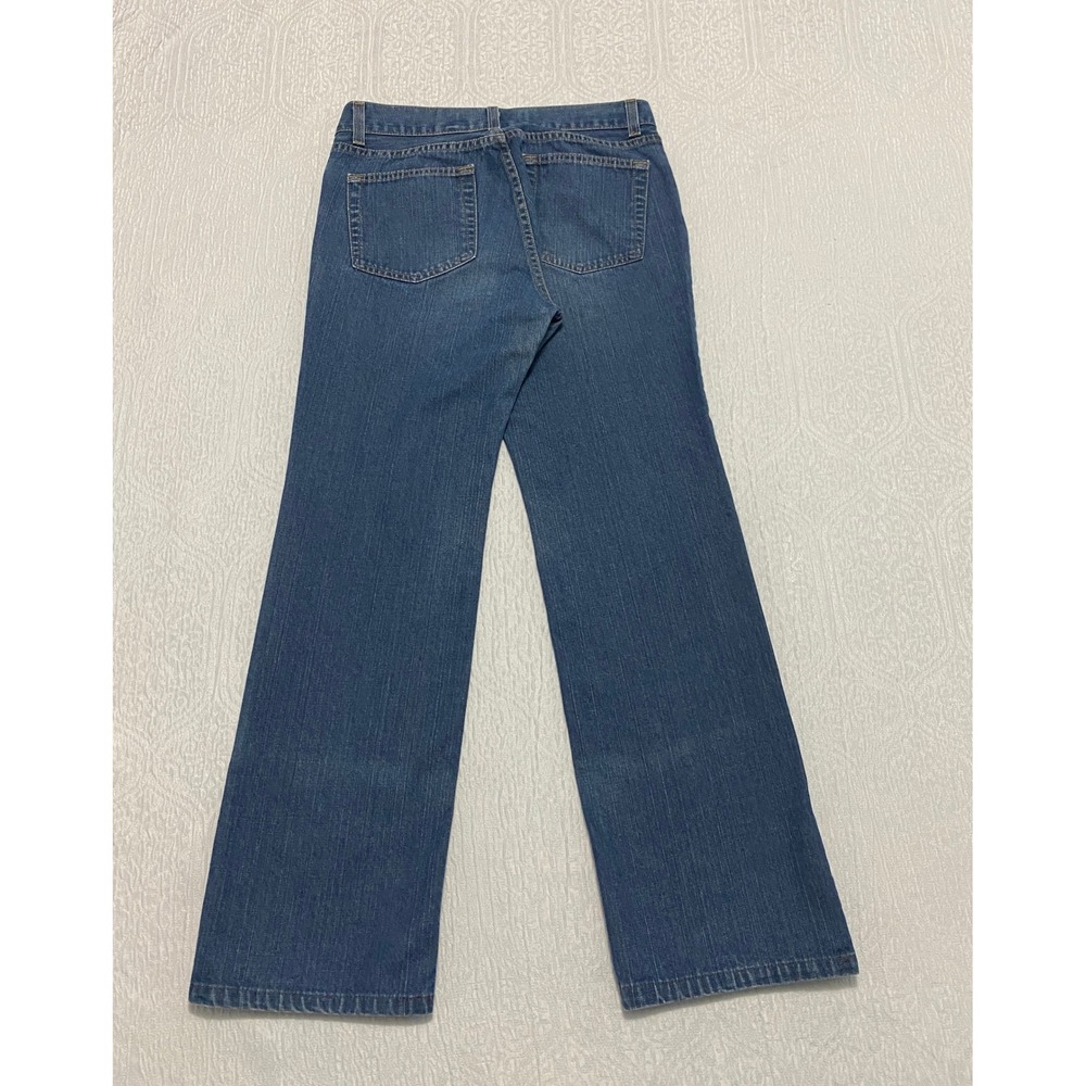 Vintage USA Gap‎ Jeans Straight Women's Size 10 R Blue Baumwolle - Picture 4 of 8